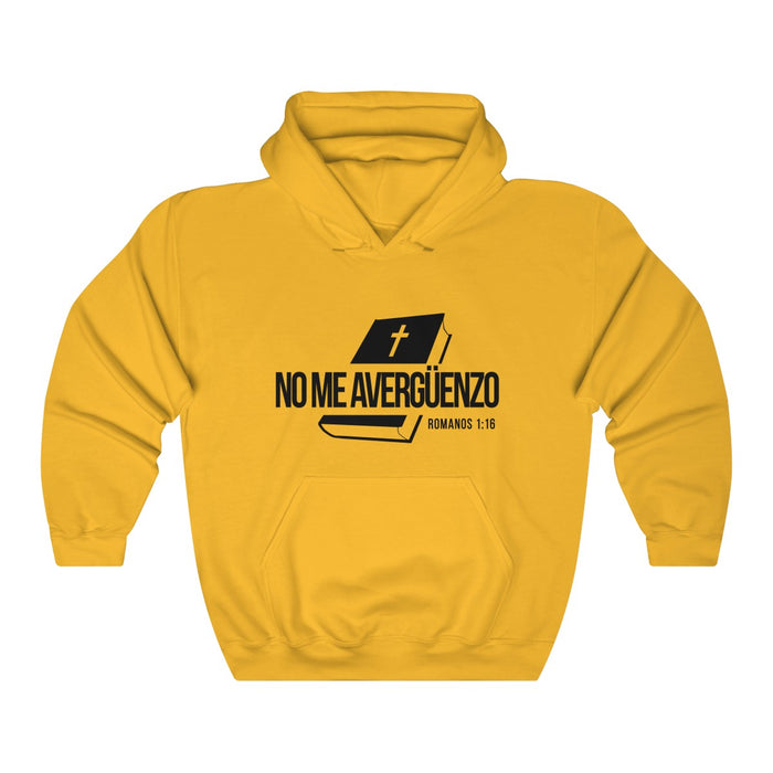 Ne Me Avergüenzo Christian Faith Based Hooded Sweatshirt