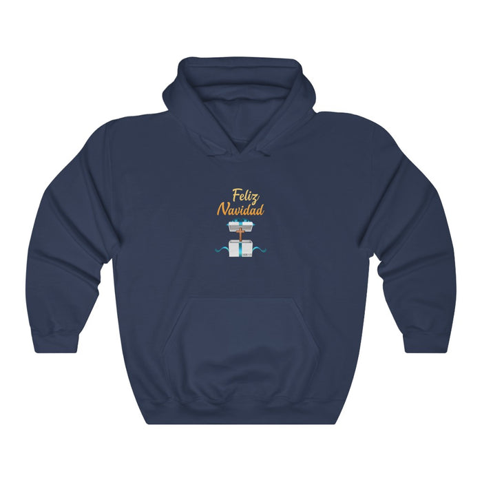 Feliz Navidad Men Unisex Heavy Blend™ Hooded Sweatshirt