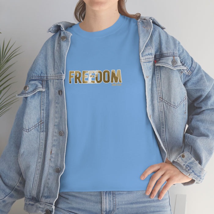 Freedom Men’s Unisex Heavy Cotton Tee