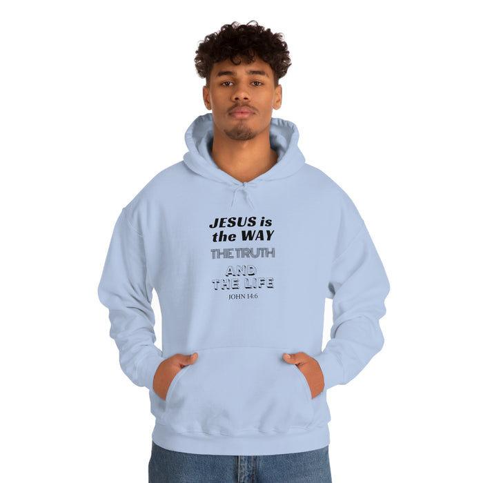 Jesus Is The Only Way Men’s Unisex Heavy Blend™ Hooded Sweatshirt