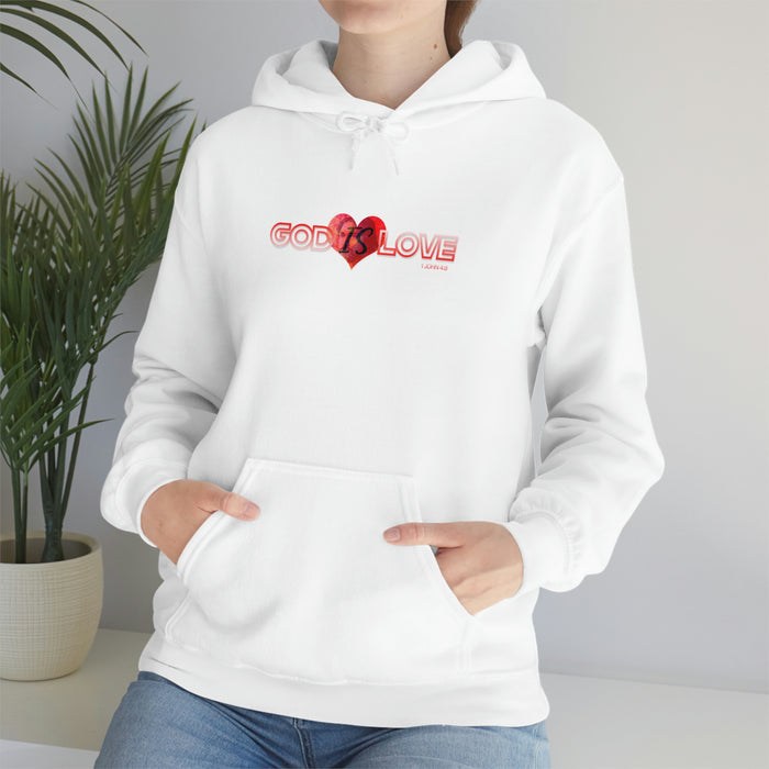 God is Love Men’s Unisex Heavy Blend™ Hooded Sweatshirt