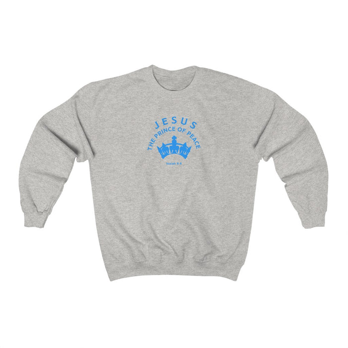 Jesus Prince of Peace Men Unisex Heavy Blend™ Crewneck Sweatshirt