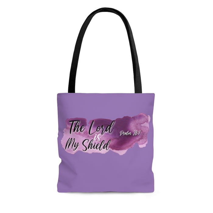 The Lord is My Shield Tote Bag