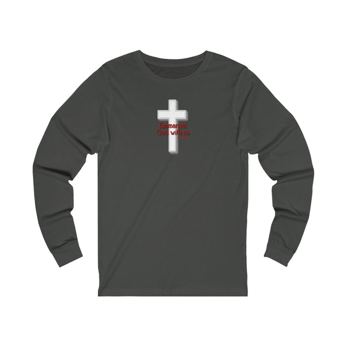 Emmanuel God With Us Women Unisex Jersey Long Sleeve Tee