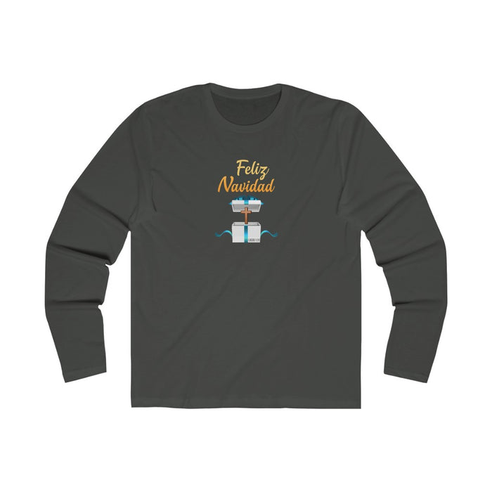 Feliz Navidad Men's Long Sleeve Crew Tee