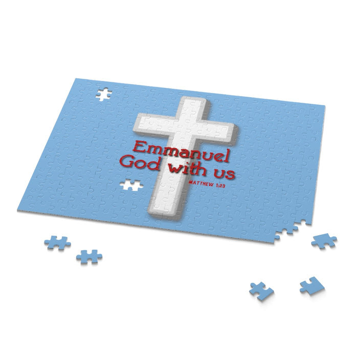 Emmanuel God With Us Puzzle (120, 252, 500-Piece)