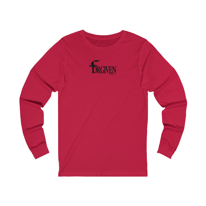 Forgiven Men’s Unisex Jersey Long Sleeve Tee