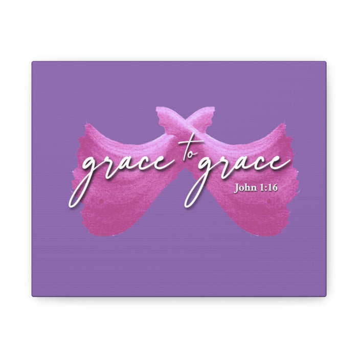 Grace to Grace Canvas Gallery Wraps