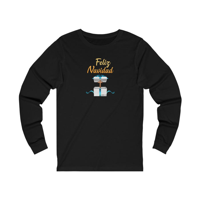 Feliz Navidad Women Unisex Jersey Long Sleeve Tee