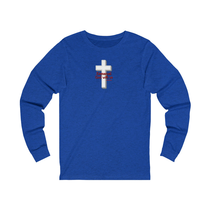 Emmanuel God With Us Men’s Unisex Jersey Long Sleeve Tee