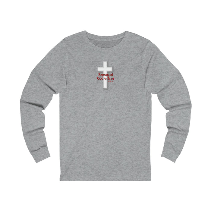 Emmanuel God With Us Women’s Unisex Jersey Long Sleeve Tee