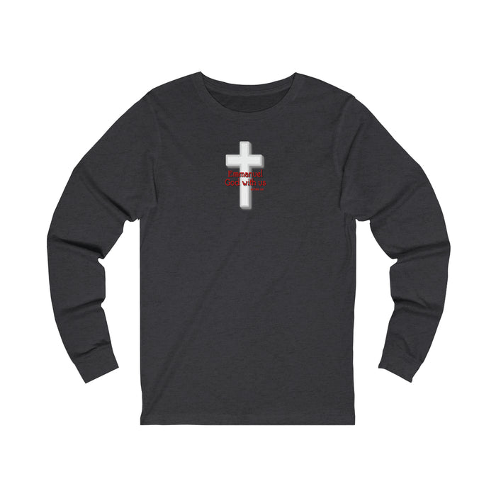 Emmanuel God With Us Men’s Unisex Jersey Long Sleeve Tee