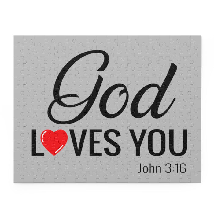 God Loves You Puzzle (120, 252, 500-Piece)