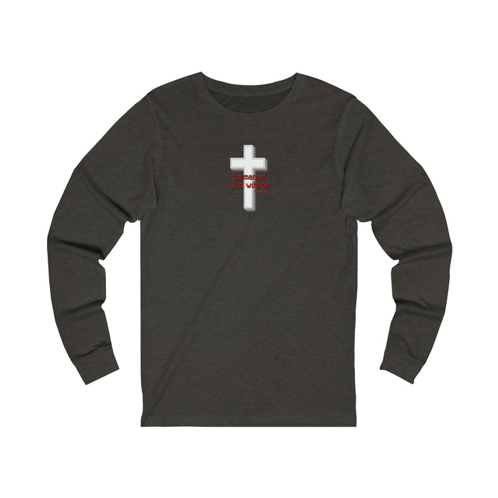 Emmanuel God With Us Women’s Unisex Jersey Long Sleeve Tee