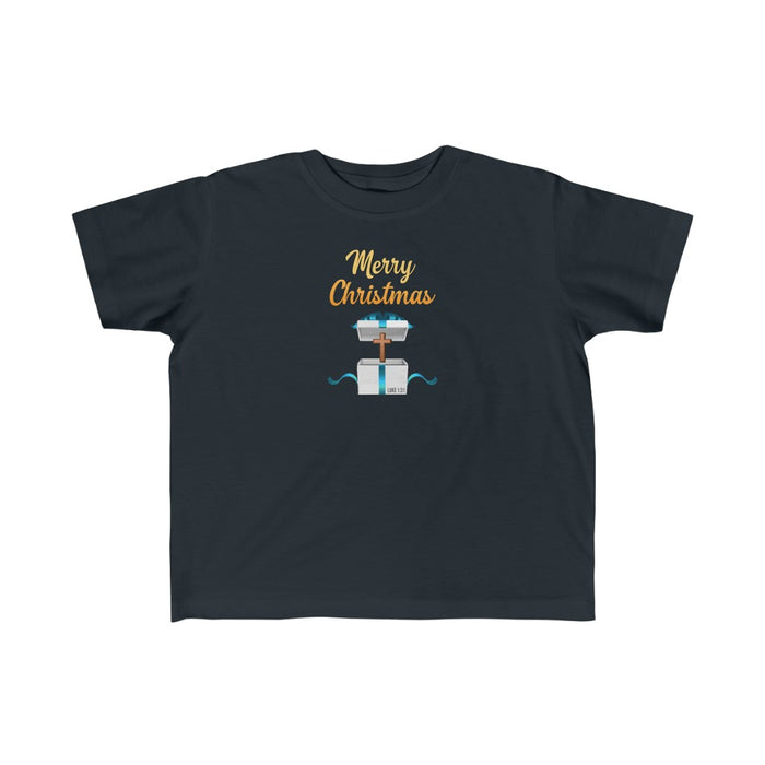 Merry Christmas Kid's Fine Jersey Tee 2T-6T