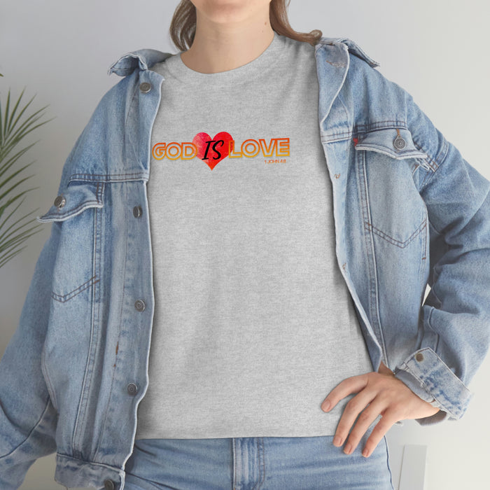 God is Love Women’s Unisex Heavy Cotton Tee