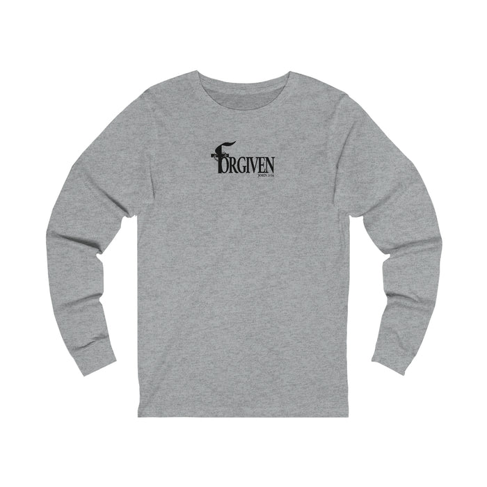 Forgiven Men’s Unisex Jersey Long Sleeve Tee