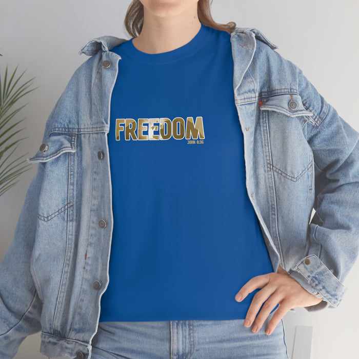 Freedom Men’s Unisex Heavy Cotton Tee