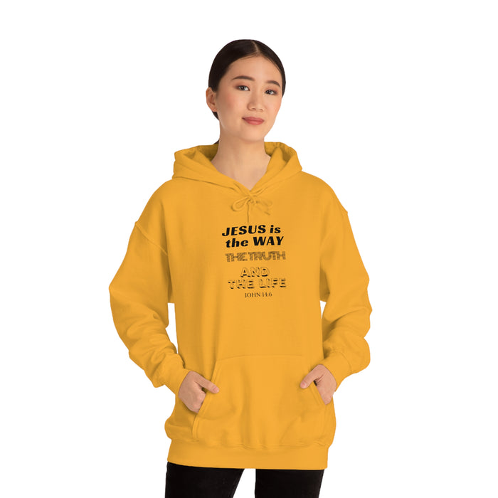 Jesus Is The Only Way Men’s Unisex Heavy Blend™ Hooded Sweatshirt