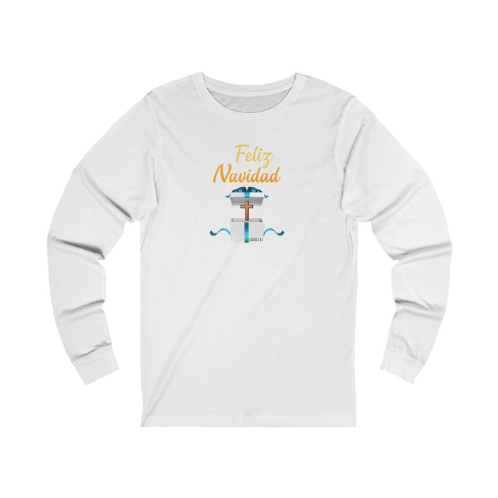 Feliz Navidad Women Unisex Jersey Long Sleeve Tee