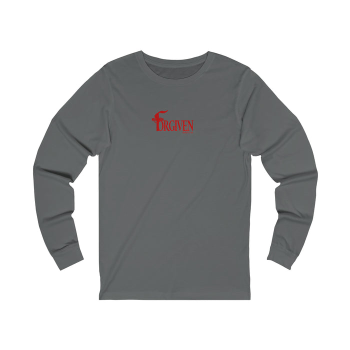 Forgiven Men’s Unisex Jersey Long Sleeve Tee