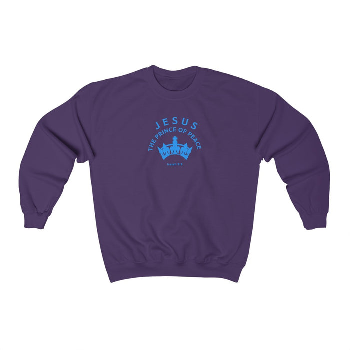 Jesus Prince of Peace Men Unisex Heavy Blend™ Crewneck Sweatshirt