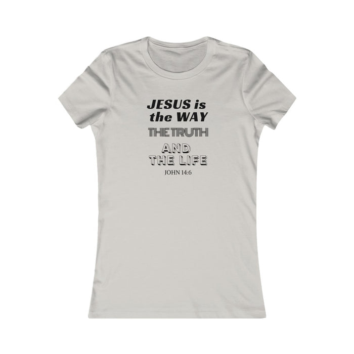 Jesus Is The Way Women's Favorite Tee