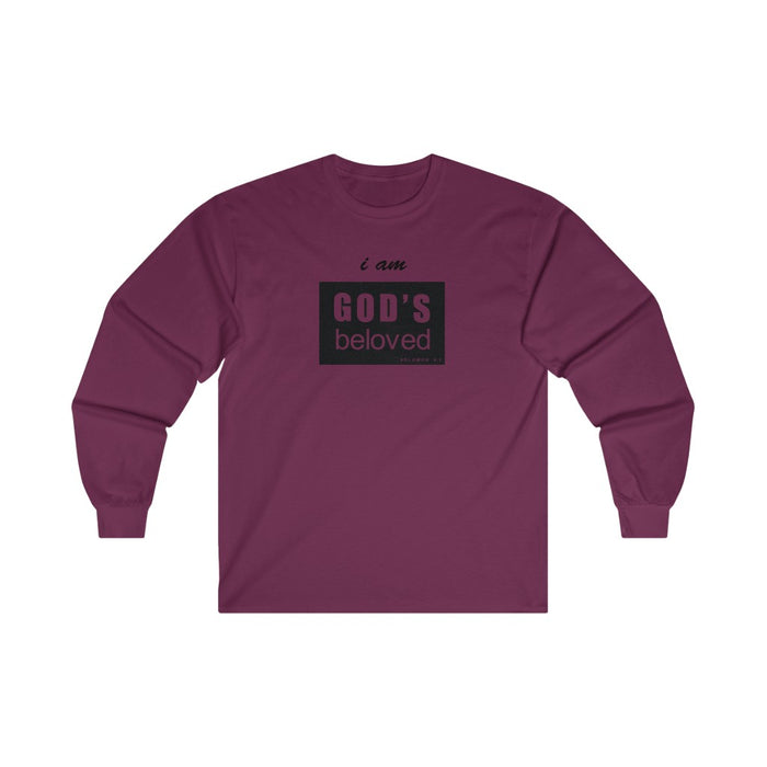 I am God’s Beloved Men’s Ultra Cotton Long Sleeve Tee