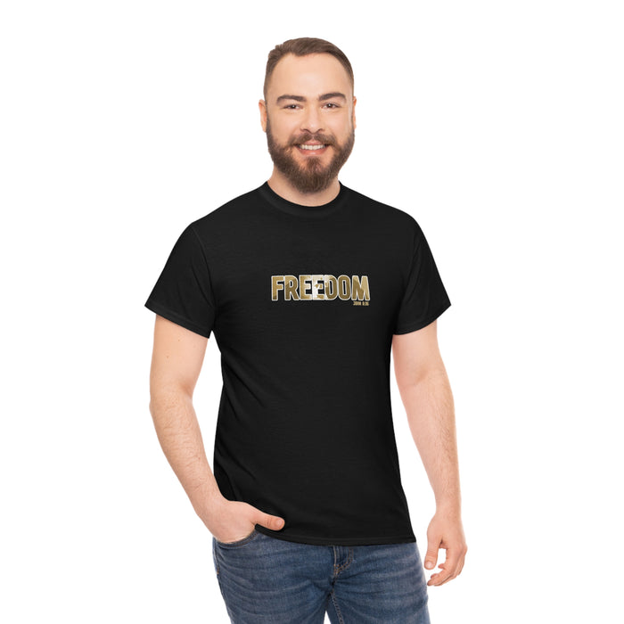 Freedom Men’s Unisex Heavy Cotton Tee