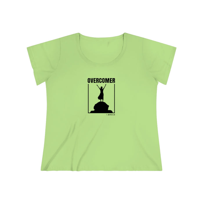 Overcomer Women's Curvy Tee