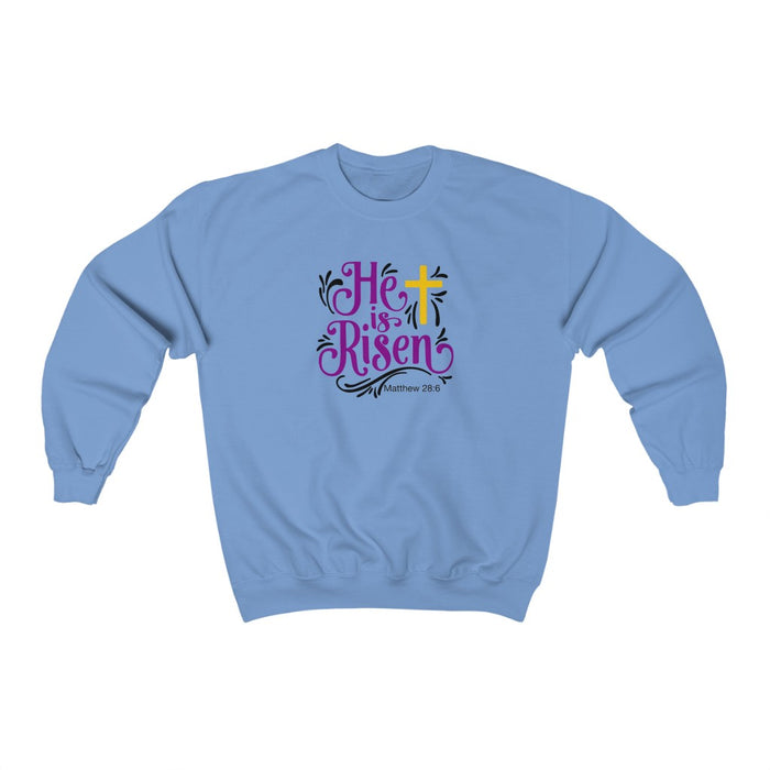 He is Risen Men Unisex Heavy Blend™ Crewneck Sweatshirt