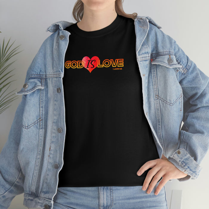 God is Love Women’s Unisex Heavy Cotton Tee