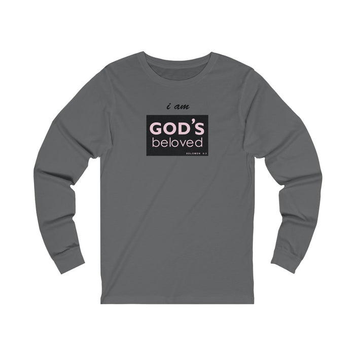 I am God’s Beloved Women’s Unisex Jersey Long Sleeve Tee