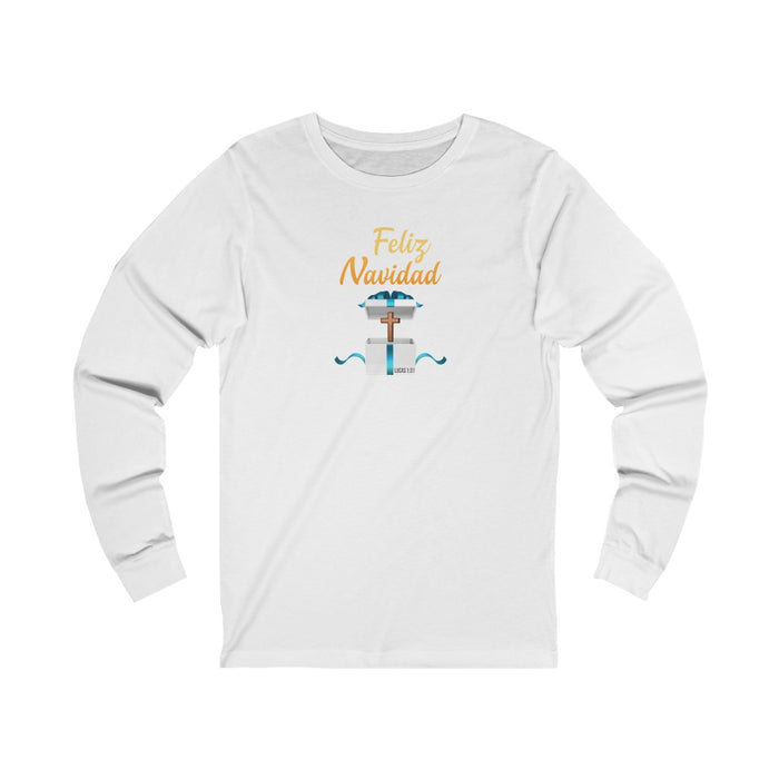 Feliz Navidad Women Unisex Jersey Long Sleeve Tee