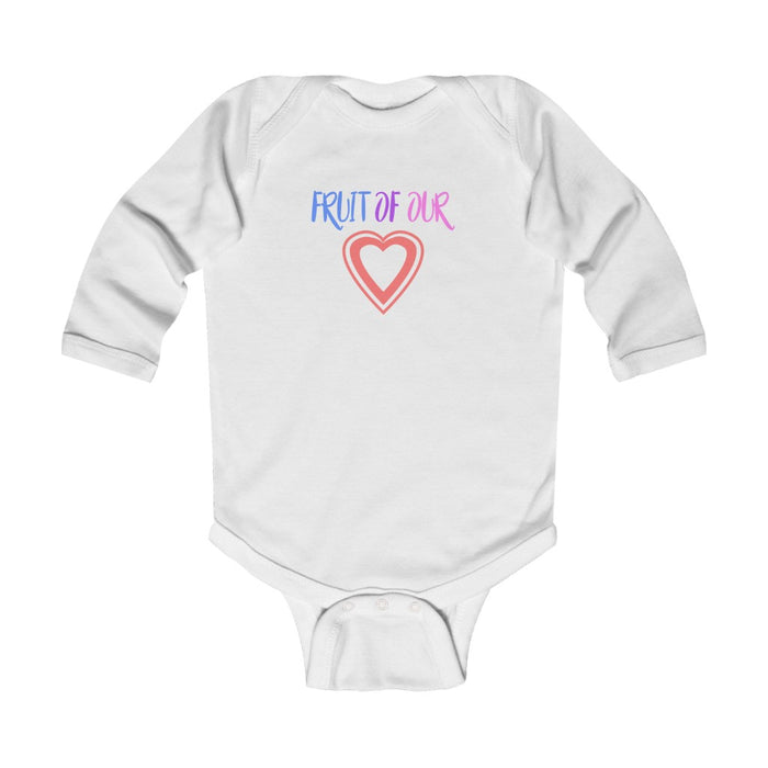 Fruit of our Love Infant Long Sleeve Bodysuit