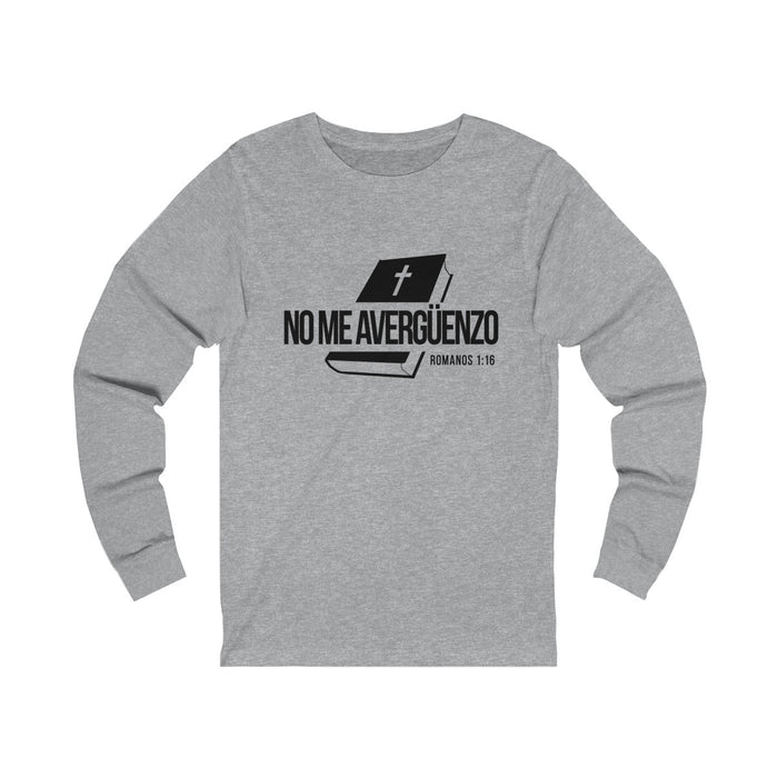 No Me Avergüenzo Unisex Jersey Long Sleeve Tee