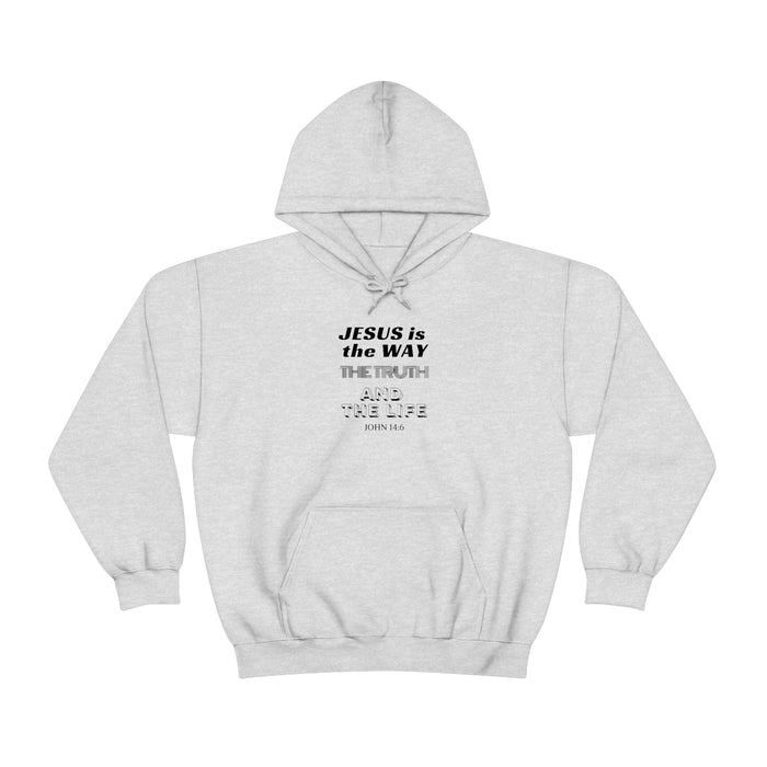 Jesus Is The Only Way Men’s Unisex Heavy Blend™ Hooded Sweatshirt