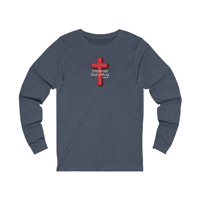 Emmanuel God With Us Women’s Unisex Jersey Long Sleeve Tee