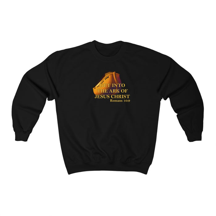 Get Into the Ark of Jesus Christ Men Unisex Heavy Blend™ Crewneck Sweatshirt