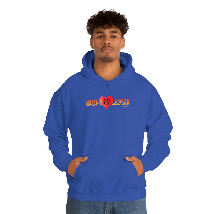 God is Love Women’s Unisex Heavy Blend™ Hooded Sweatshirt