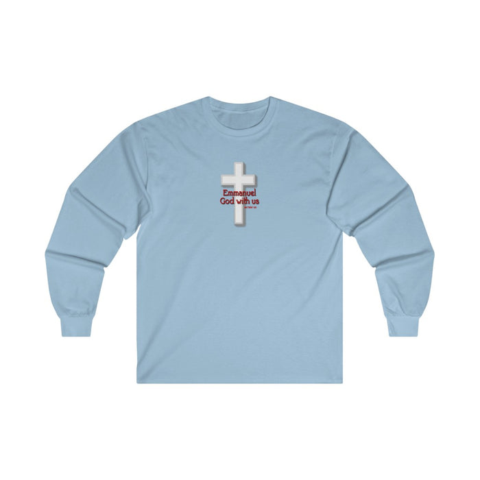 Emmanuel God With Us Men’s Ultra Cotton Long Sleeve Tee