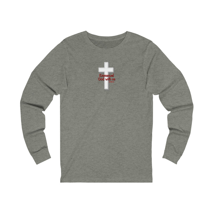 Emmanuel God With Us Women’s Unisex Jersey Long Sleeve Tee