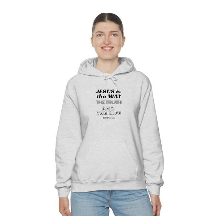 Jesus Is The Only Way Men’s Unisex Heavy Blend™ Hooded Sweatshirt