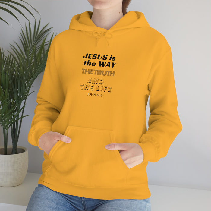 Jesus Is The Only Way Men’s Unisex Heavy Blend™ Hooded Sweatshirt