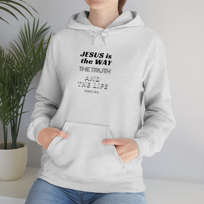 Jesus Is The Only Way Men’s Unisex Heavy Blend™ Hooded Sweatshirt