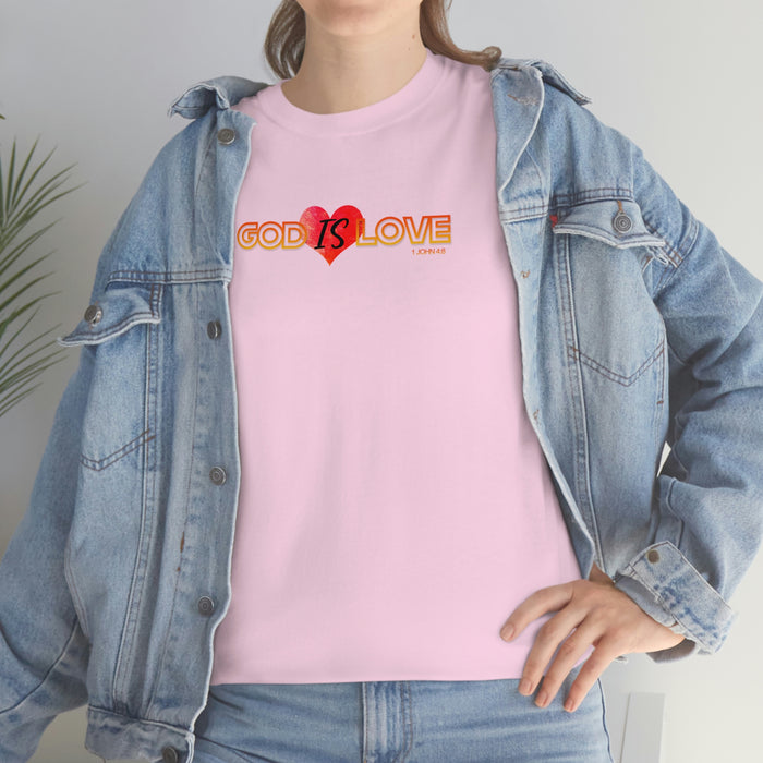 God is Love Women’s Unisex Heavy Cotton Tee