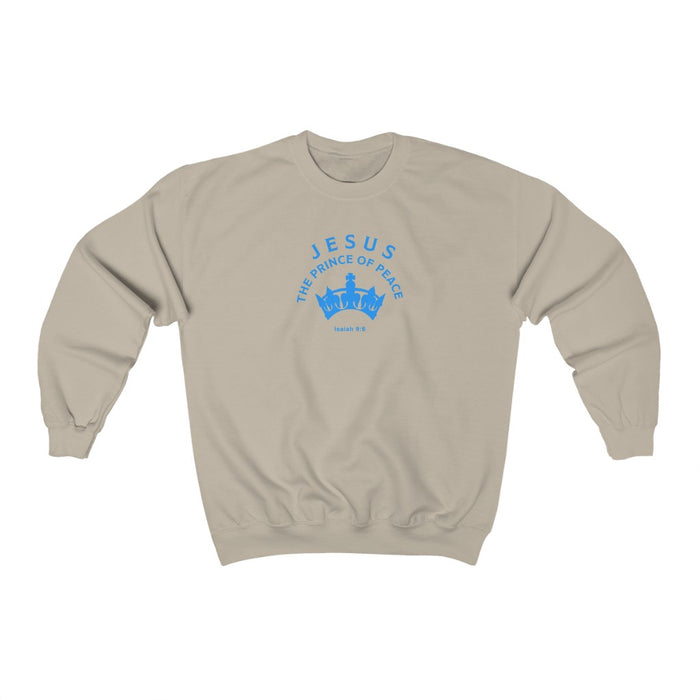 Jesus Prince of Peace Men Unisex Heavy Blend™ Crewneck Sweatshirt