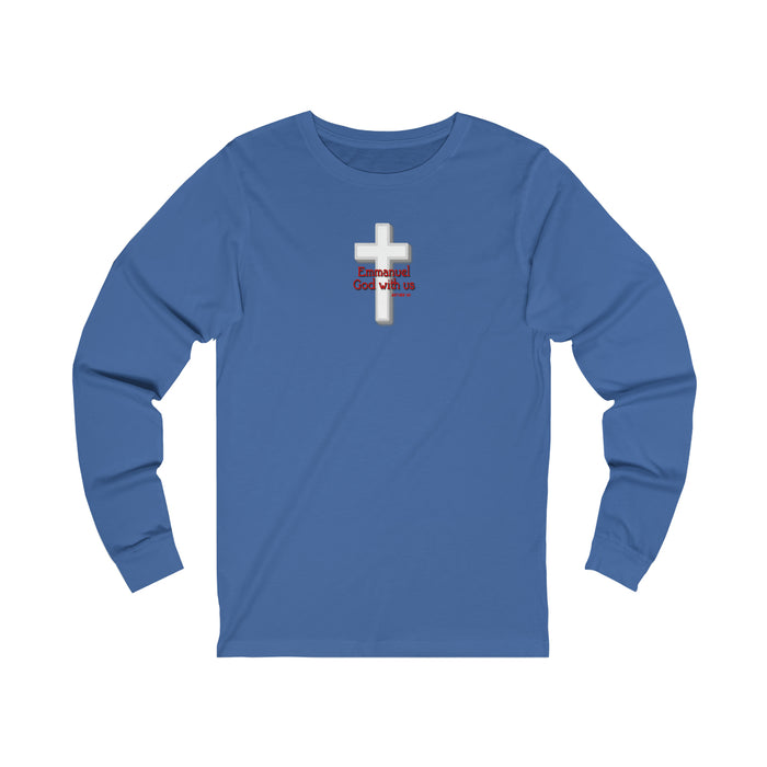 Emmanuel God With Us Women’s Unisex Jersey Long Sleeve Tee