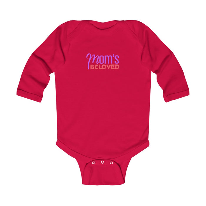 Mom's Beloved Infant Long Sleeve Bodysuit