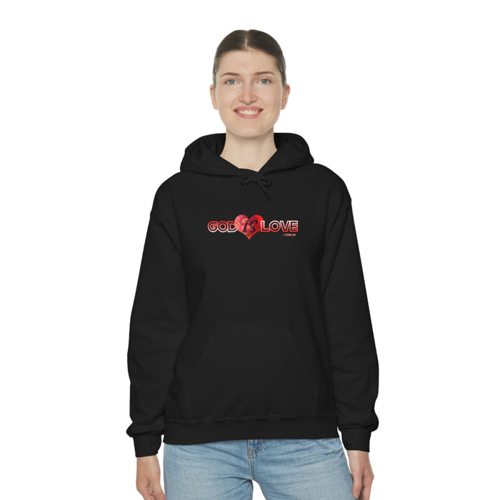 God is Love Men’s Unisex Heavy Blend™ Hooded Sweatshirt